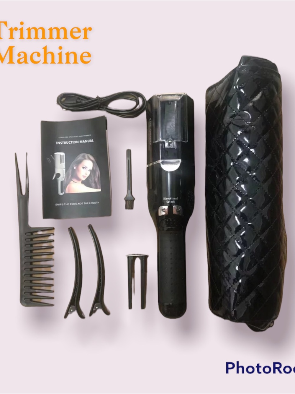 Black Hair Trimmer Kit -